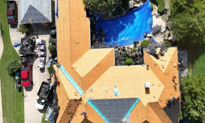 Professional Roof Coating being performed in Key West